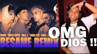 REACCION BESAME REMIX  BHAVI SEVEN KAYNE MILO J TIAGO PZK KHEA NEO PISTEA Official Video [upl. by Buroker]