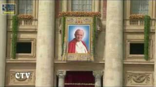 Elevation of Blessed Pope John Paul II [upl. by Dnana458]