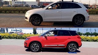 Audi Q5 vs Suzuki Vitara  REAL QUATTRO vs ALL GRIP SELECT  TORSEN vs EMCD  4x4 test on rollers [upl. by Boote]