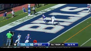 Amari Cooper FIRST TOUCHDOWN CATCH With Buffalo Bills vs Tennessee Titans [upl. by Etnauq157]