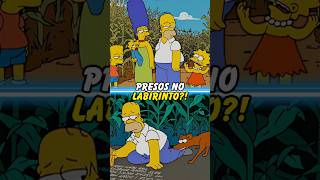 SIMPSONS FICAM PRESOS NO LABIRINTO simpsons thesimpsons shorts homer bart [upl. by Darnall]