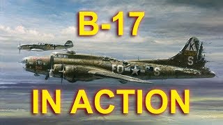 WWII B17 Bombers in action soft restoration video [upl. by Nies]