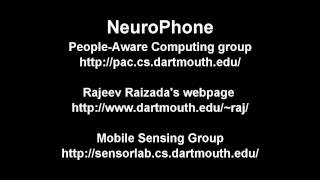 NeuroPhone Brain to Mobile Phone Interface [upl. by Anelliw]