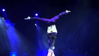 Acrobatic trio quotThrees a Charmquot on Festival Internacional del Circ Ciutat de Figueres 2014 [upl. by Maurine207]