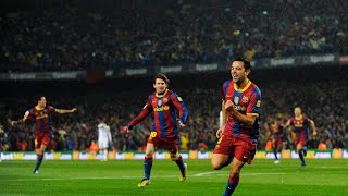 Barcelona 50 Real Madrid 201011 Highlights ITALIANO TREVISANI [upl. by Ataymik]