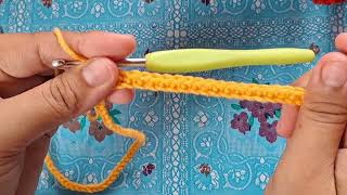 How to make a single crochet  for beginners [upl. by Nawed]