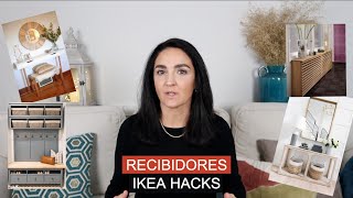 RECIBIDORES IDEAS IKEA [upl. by Linc974]