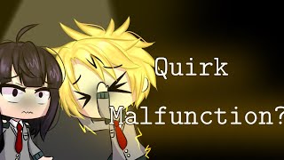 If Kaminari had a Quirk Malfunction• Fanon AU • Gacha Club BNHA [upl. by Aleet]