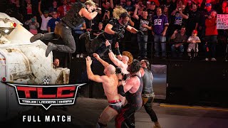 FULL MATCH Shield amp Angle vs Strowman Kane Miz amp Bar — 3on5 Handicap TLC Match WWE TLC 2017 [upl. by Abdulla10]