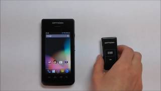 Pairing the Opticon PX20 Bluetooth Scanner with Android Devices [upl. by Knobloch424]