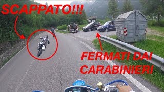 SCAPPATO AL POSTO DI BLOCCO CARABINIERI CI FERMANO [upl. by Zildjian]