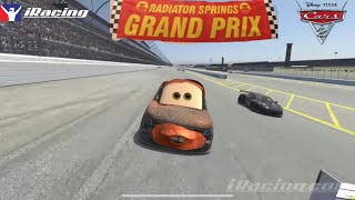 Radiator Springs Grand Prix  REMAKE  iRacing [upl. by Khosrow]