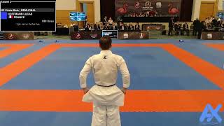 Ho Him Kwok 🇭🇰 VS Lucas Hoffman 🇫🇷 Semifinal U21 Male Kata Karate1 Youth League Cancun 2024 [upl. by Leen]