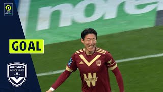 Goal Ui Jo HWANG 54  GdB ESTAC TROYES  FC GIRONDINS DE BORDEAUX 12 2122 [upl. by Jordain]