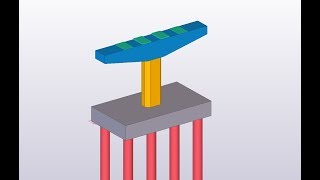 Bridge Information Modeling  PILAR de Puente Tekla [upl. by Setarcos235]