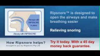 Ripsnore TM  How it works [upl. by Sunny]