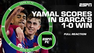 FULL REACTION to Barcelona’s win vs Mallorca Lamine Yamal scores again 👀  ESPN FC [upl. by Nylakcaj]