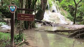 Erawan Falls in Kanchanaburi All 7 Levels [upl. by Gadmon]