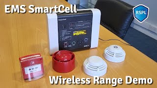 EMS SmartCell  Wireless Range Demo [upl. by Auqeenwahs]