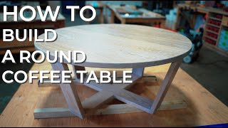 HOW TO  Round Coffee Table [upl. by Sal809]