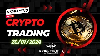 🔴 Live Crypto Trading  20 July 2024 [upl. by Greyso]