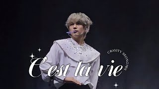 4K직캠 CRAVITY SEONGMIN Cest la vie fancam  Beyond Your Memories in Hong Kong [upl. by Enohsal]