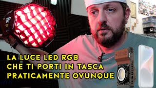 Non mi aspettavo che questa luce RGB fosse così brillante  COLBOR W100R [upl. by Yhtrod]