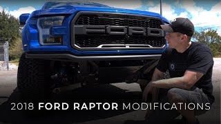 The Modifications I Chose for 2018 Ford Raptor [upl. by Arrais]