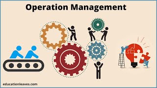 What is Operation Management  Duties and Responsibilities in Operation Management [upl. by Cordova]