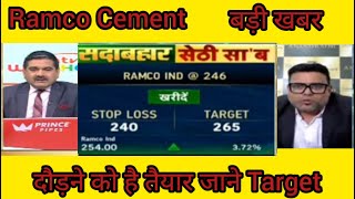 Ramco Cement share latest news Ramco Cement share chart analysis Ramco cement share Target [upl. by Nosecyrb]