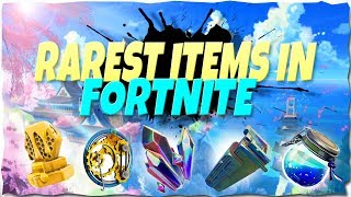 RAREST ITEMS IN FORTNITE SAVE THE WORLD [upl. by Negaem]