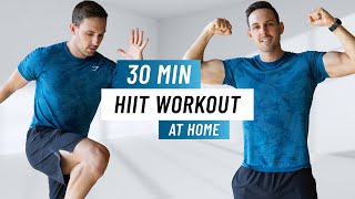 30 Min HIIT Workout For Fat Loss  Full Body Workout At Home No Equipment No Repeats [upl. by Zohar49]