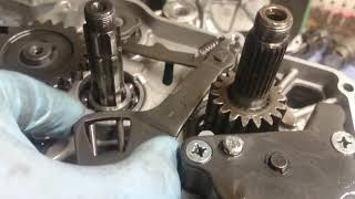 Stomp pitbike gear change jammed [upl. by Tolmann]