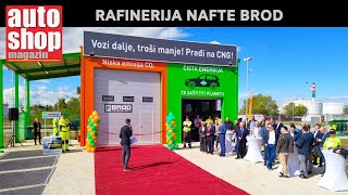 Rafinerija nafte Brod  Otvoren CNG servisni centar ASM 1185 [upl. by Larrabee828]