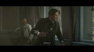 Red Dead Redemption 2 Saint Denis bank failed heist [upl. by Zebadiah985]