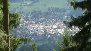 Oberammergau  Der Blick von der KolbensattelHütte [upl. by Myrwyn]