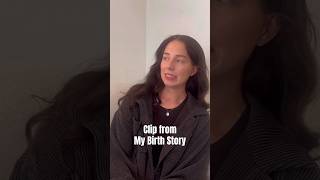 My Birth Story Clip  Laboring Unmedicated shorts [upl. by Aseeram]