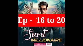 secret millionaire ep 1620novel secretfaujipocketfm audiobook money [upl. by Dnaltiak]