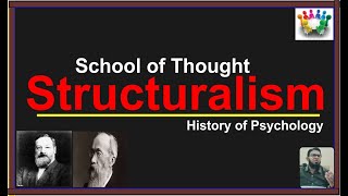 Structuralism School of Thought  History of Psychology  PPSC Preparation Session 2023 [upl. by Finbur]