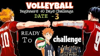 How to Volleyball  60Day Volleyball Challenge  Day 3  Finger Pass amp Underarm Passvolleyball [upl. by Synn]