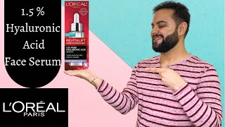 Loreal Hyaluronic Acid Face Serum Genuine Review [upl. by Lauryn]