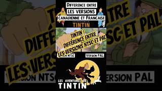 Tintin  Les Différences entre les versions NTSC et PAL [upl. by Zins795]