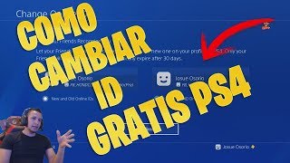 COMO CAMBIAR ID DE PS4 GRATIS SIN PERDER NADA [upl. by Guyer]