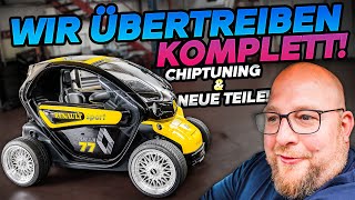 BREITER amp SCHNELLER Typisch Marco  Renault Twizy  BESUCH von ELIA TUNING [upl. by Matthus]