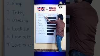 British English vs American English  Part 18  😲 QuickLingoAmit britishenglish americanenglish [upl. by Pelligrini]