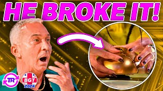 Bruno BREAKS GOLDEN BUZZER on CRAZIEST Episode of BGT 2024 Yet [upl. by Aceber338]