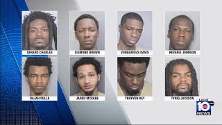 BSO indicts 8 in connection with multiple shootings murders [upl. by Lavona]