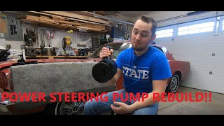 How to Rebuild Your 19641973 Ford Power Steering Pump [upl. by Gentille]