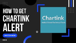 How do I get alerts from Chartink   How to get chartink alert on Mobile [upl. by Naharba]