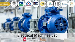 Electrical Machines Lab  Darshan University [upl. by Ahoufe468]